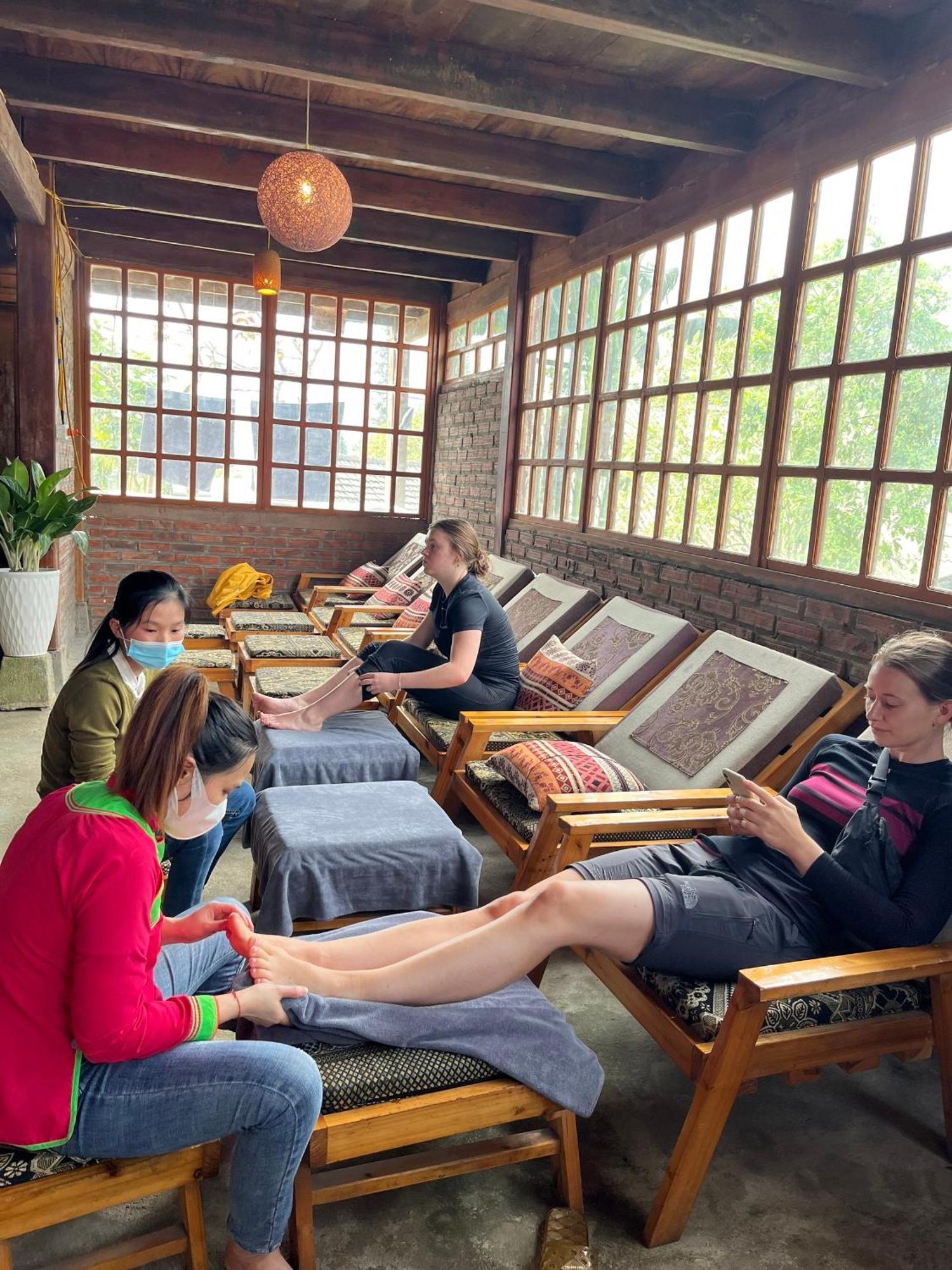 Charm Spa & Homestay Lao Tchay Exterior photo